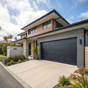 Modern Colorbond garage door installation on contemporary home in Bilgola Plateau